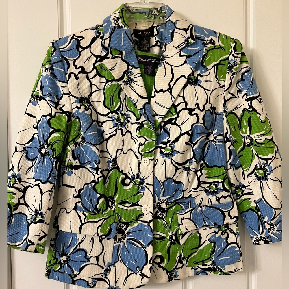 City Silk lined Blazer